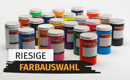 riesige Farbauswahl