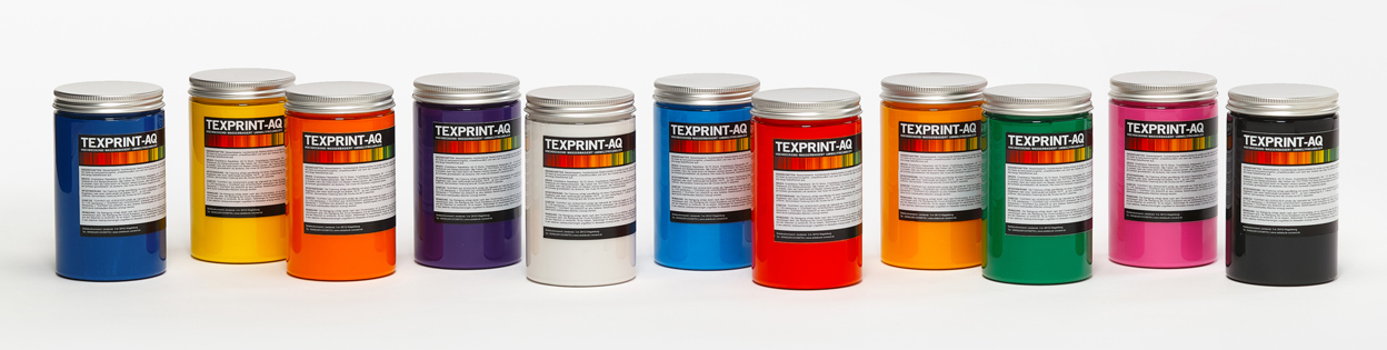 TEXPRINT-AQ - Hochdeckende wasserbasierte Siebdruckfarbe für Textildruck