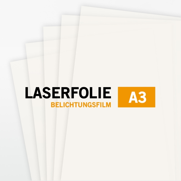 A3 Folie für Laserdrucker - Abpackung