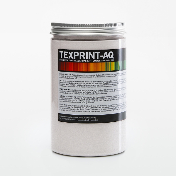 TEXPRINT-AQ Effektfarbe [BRILLANT-WEISS-SILBER]