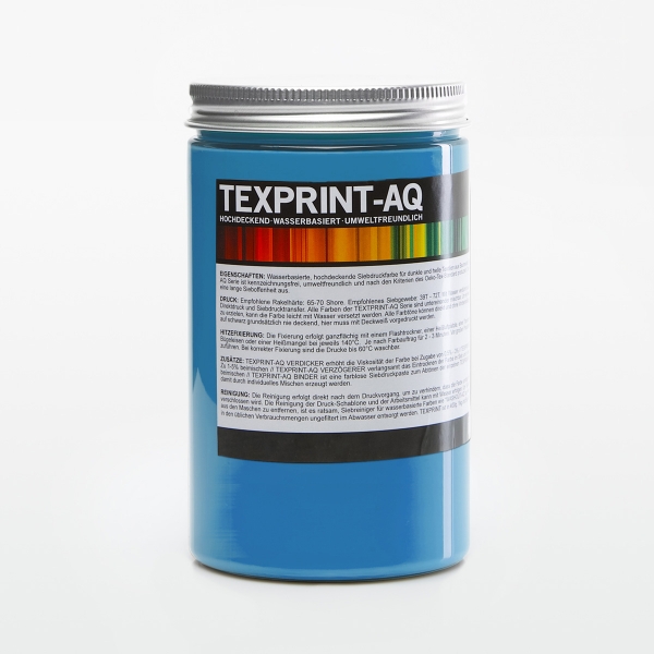 TEXPRINT-AQ deckende Farbe auf Wasserbasis für CMYK-Druck [Cyan]