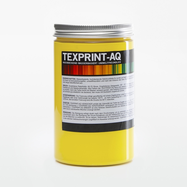 TEXPRINT-AQ deckende Farbe auf Wasserbasis für CMYK-Druck [Gelb]