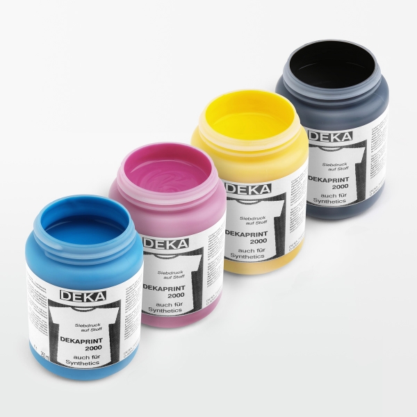 DEKAPRINT Farbe für Fotorasterdruck [CMYK - SCHWARZ]