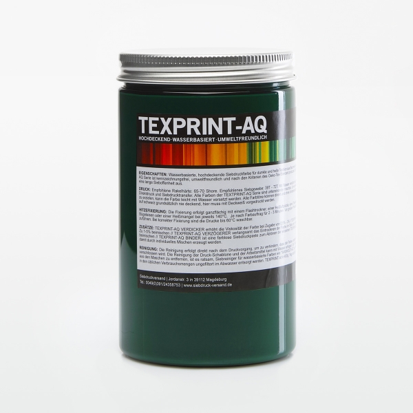 TEXPRINT-AQ deckende Farbe auf Wasserbasis [WALDGRÜN]