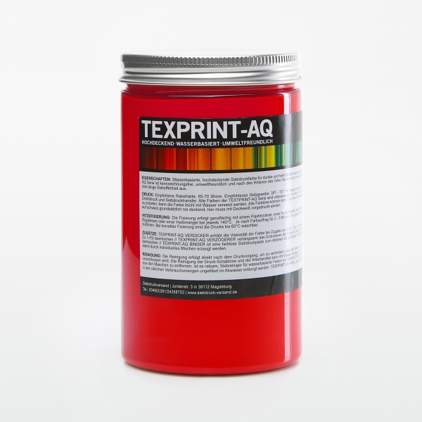 TEXPRINT-AQ deckende Farbe auf Wasserbasis [FLAGGENROT]