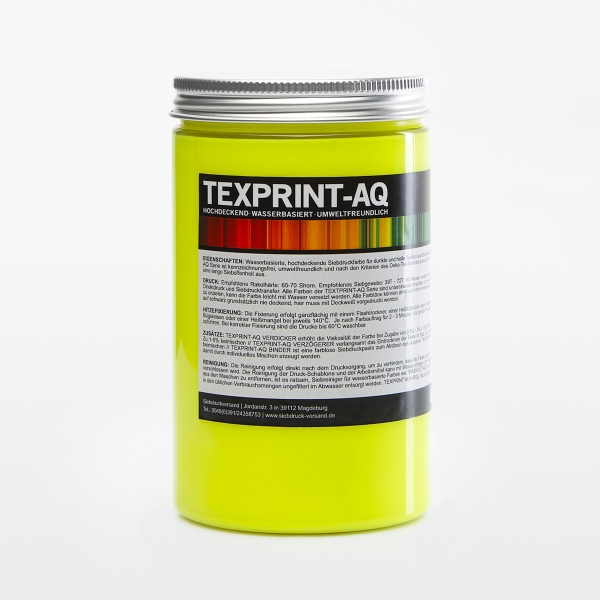 TEXPRINT-AQ fluoreszierende Farbe [NEON-GELB]