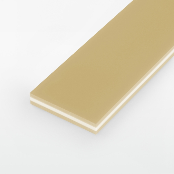 1m Triple Rakelgummi 60/90/60 Shore (50x9mm)