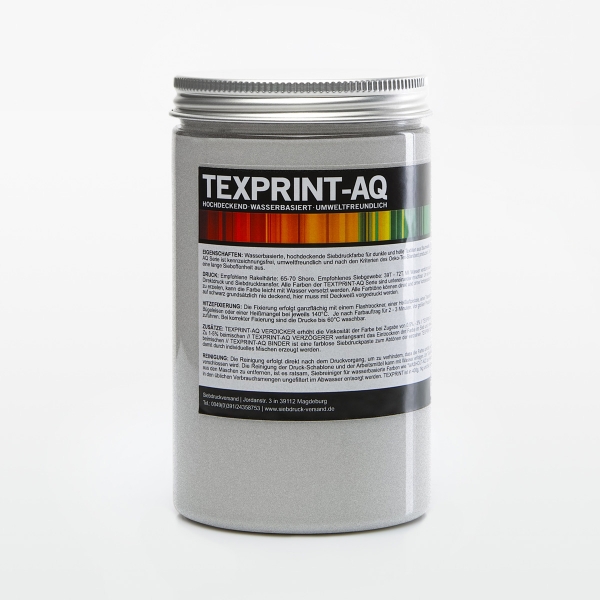 TEXPRINT-AQ Effektfarbe [BRILLANT-WEISS-SILBER]