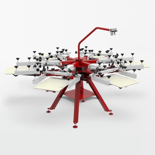 THUNDER Siebdruckkarussell für Textildruck