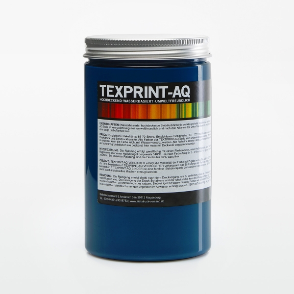 TEXPRINT-AQ deckende Farbe auf Wasserbasis [ULTRAMARINBLAU]