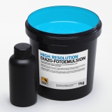 HIGH RESOLUTION Diazo-Fotoemulsion (Plastisol/Lösemittelfest)