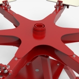 THUNDER Siebdruckkarussell für Textildruck