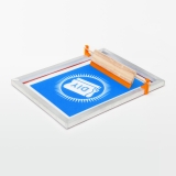 Rakelhalter-Set für Siebdruckrahmen mit 3,5 x 3,5 cm Rahmenprofil