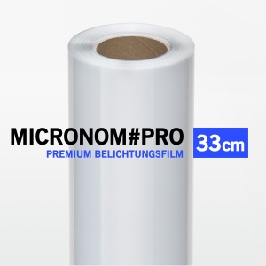 30m Rolle MICRONOM PRO Siebdruck-Belichtungsfilm 33cm breit