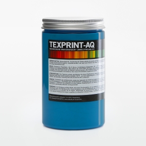 TEXPRINT-AQ deckende Farbe auf Wasserbasis [AZURBLAU]