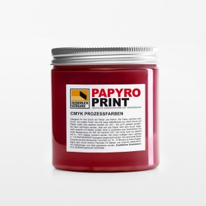 PapyroPrint Siebdruckfarbe für Papier und Karton CMYK - MAGENTA