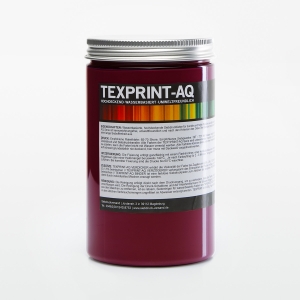 TEXPRINT-AQ deckende Farbe auf Wasserbasis [KARMINROT]