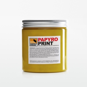 PapyroPrint Siebdruckfarbe für Papier und Karton GOLD