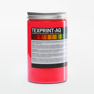 TEXPRINT-AQ fluoreszierende Farbe [NEON-ROT]