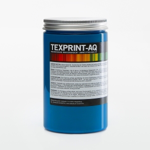 TEXPRINT-AQ deckende Farbe auf Wasserbasis [OZEANBLAU]