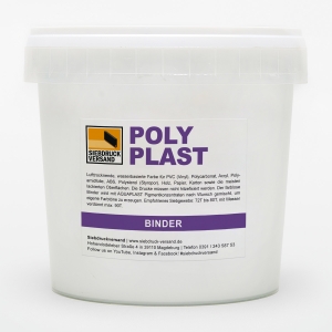 POLYPLAST Binder für Holz, Vinyl, PVC, Acryl, Styropor [Sonderfarbe]