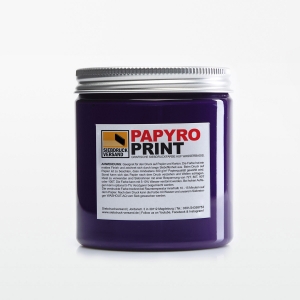 PapyroPrint Siebdruckfarbe für Papier und Karton VIOLETT