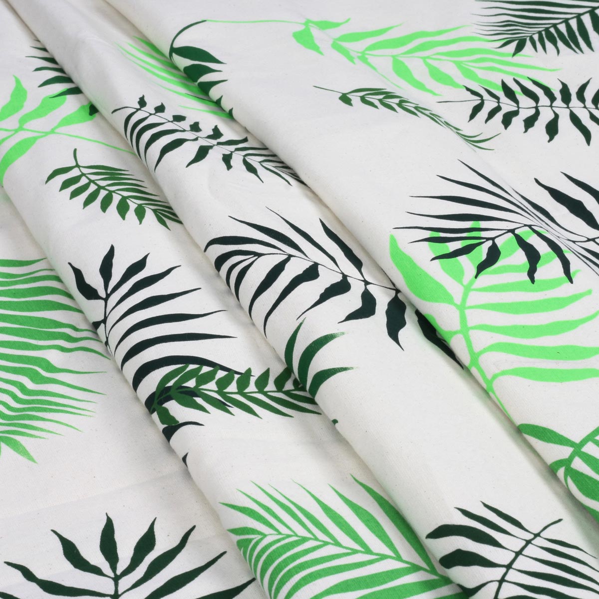 Mehrfarbiger Musterdruck auf unbedruckte, einfarbige Stoffe - pattern screen print