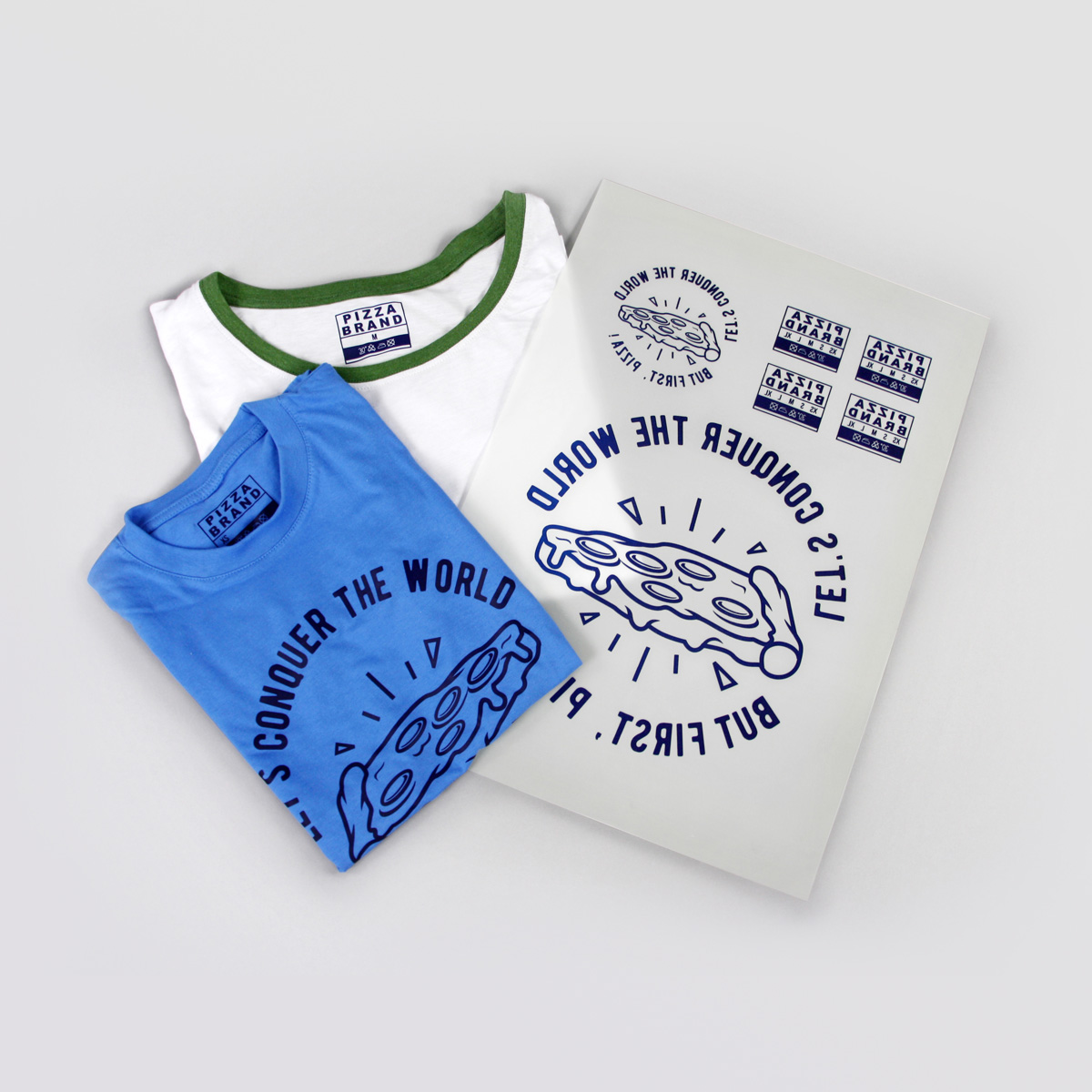 Herstellung hochwertiger Siebdrucktransfers auf T-Shirts und Baumwollmützen